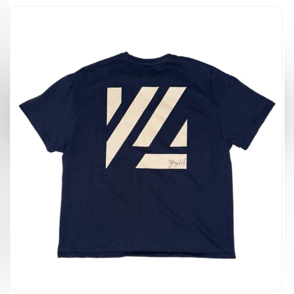 YoungLA Dark Blue Short Sleeve Tee - Picture 3 of 5